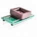 Перехідник для програматорів, мікросхем PLCC44 - DIP40
